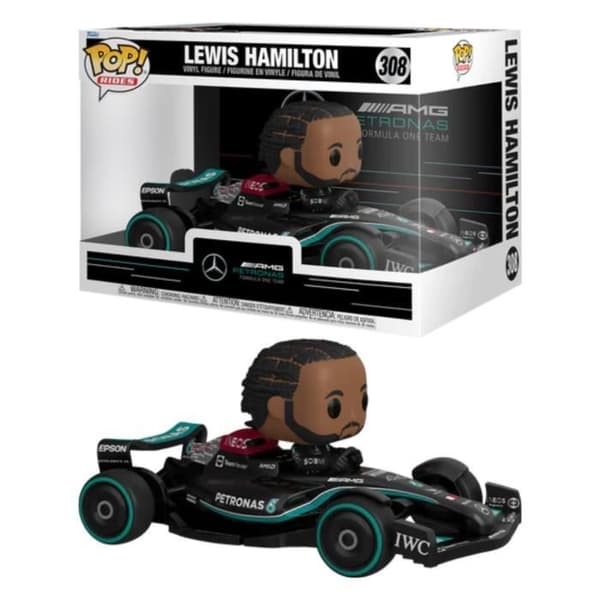 Funko Pop! Lewis Hamilton 308-turer - Formel 1 - F1 - Mercedes-AMG Petronas