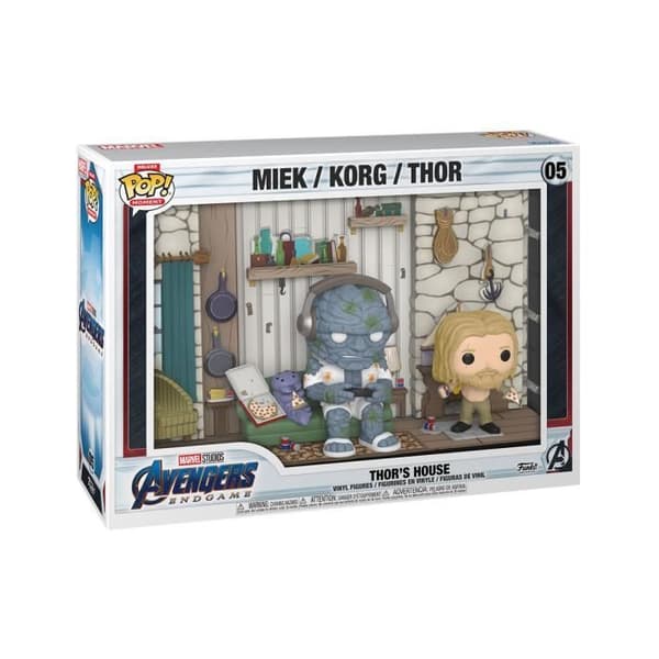 Figurine - FUNKO - Thors hus - Pack 2 figuriner POP! Moments Deluxe - 9 cm - Licens Marvel