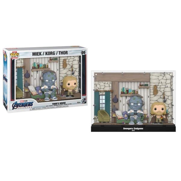 Figurine - FUNKO - Thors hus - Pack 2 figuriner POP! Moments Deluxe - 9 cm - Licens Marvel