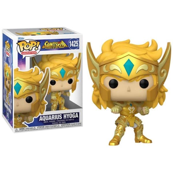 Pop! Saint Seiya Gold Aquarius Hyoga 9 cm - FUNKO - Vuxen - Blandat