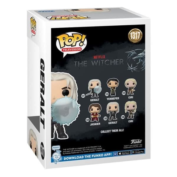 THE WITCHER POP! TV VINYL FIGURIN GERALT (SKÖLD) 9 CM FUNKO 67424