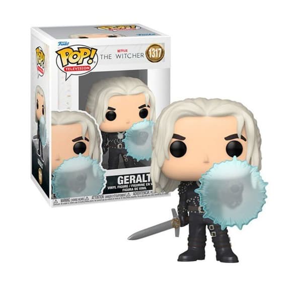 THE WITCHER POP! TV VINYL FIGURIN GERALT (SKÖLD) 9 CM FUNKO 67424