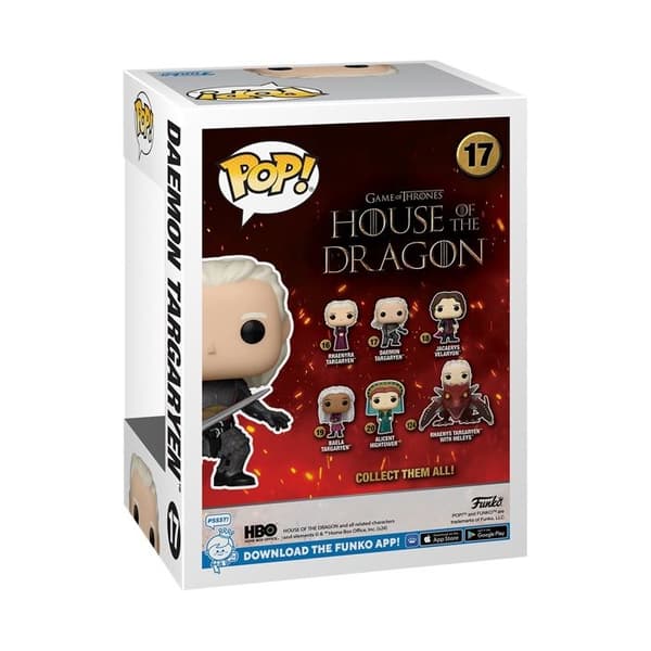 Figurine - FUNKO - Daemon Targaryen - 9 cm - Game Of Thrones - Mixte