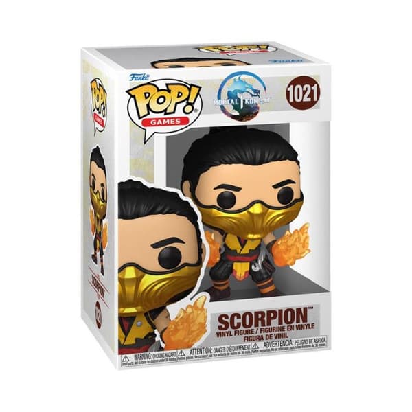 Funko Pop Games Mortal Kombat 1 Scorpion Figur