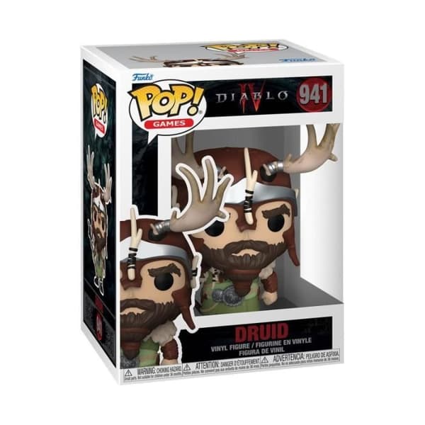 Figurine POP! - Funko - Diablo 4 - Druid - 9 cm - Blande