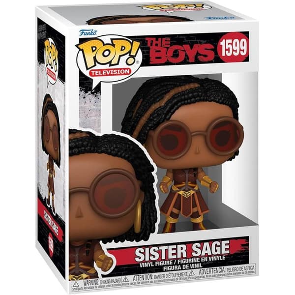 Figur - Funko Pop! - The Boys - Sister Sage - Hållbar Vinyl - 9,5 cm