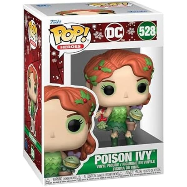 Figur medel - Funko - Poison Ivy - Högkvalitativ Vinyl - 9,5 cm - DC Comics - Perfekt present