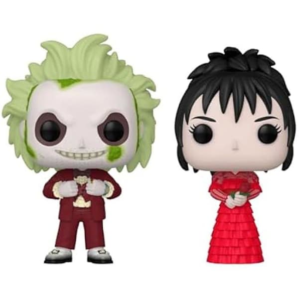 Figurine - Funko - Beetlejuice 2 Pack - Beetlejuice & Lydia Deetz - Vinyl - 9,5 cm