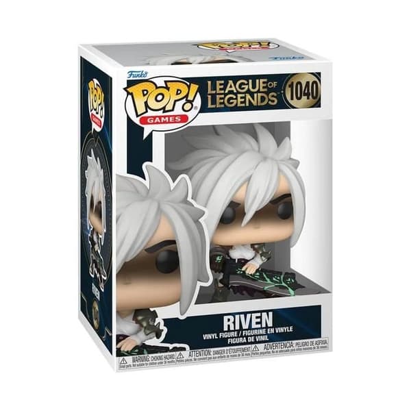 Figurine POP - League of Legends - Riven - 9 cm - Vinyl - Fönsterlåda