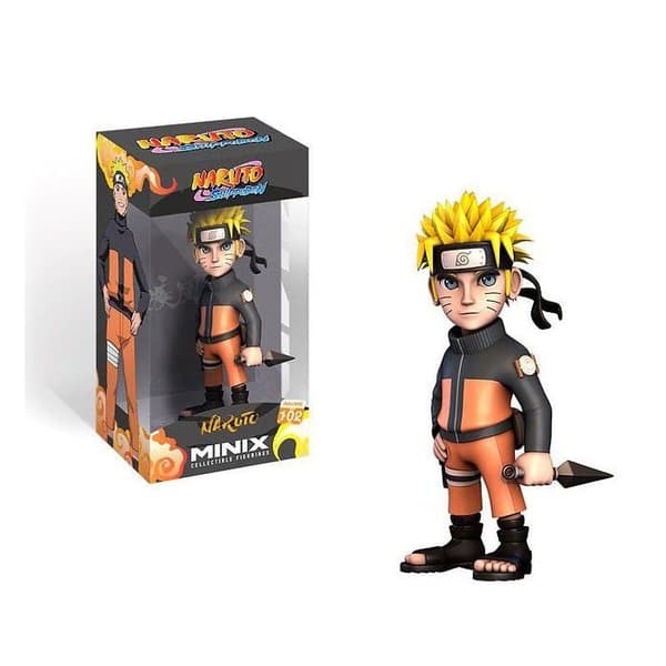 Minix Figur 12 Cm - Naruto Shippuden - Naruto Uzumaki