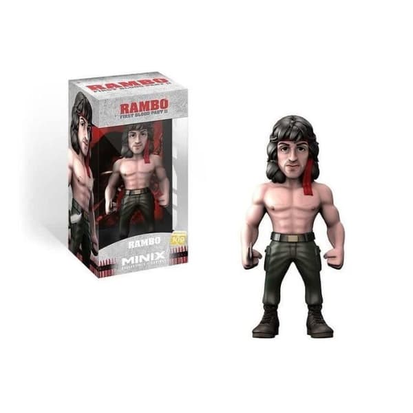 Minix Figur 12 Cm - Rambo - Rambo Med Bandana