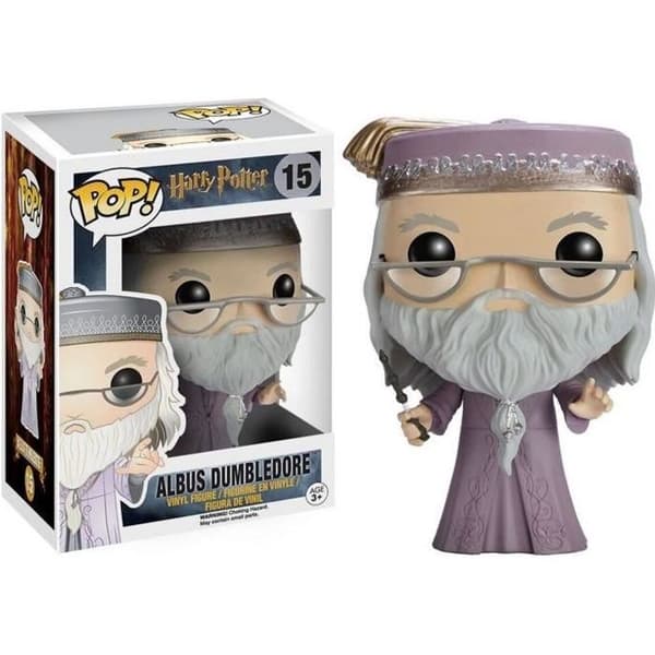 Funko Pop! Filmer: Harry Potter - Dumbledore (Wand)