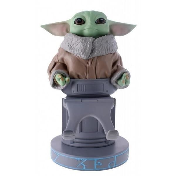 STAR WARS EXQUISITE GAMING MANDALORIAN CABLE GUY GROGU 20 CM ADAPT Multifärg