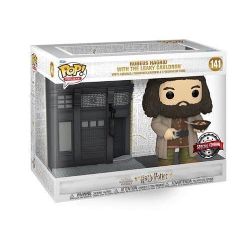 Funko Pop Deluxe Harry Potter Diagon Alley The Cauldron with Hagrid Figure - Multicolor
