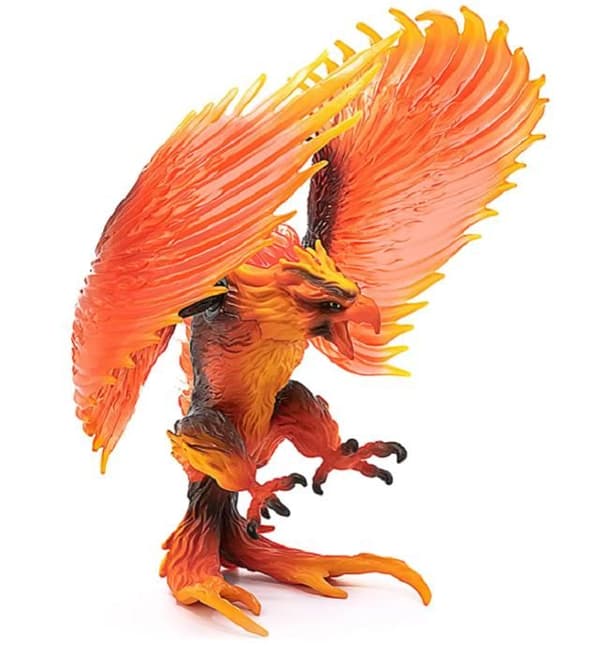 Figur i Eldorado Eldsparvar, med rörliga vingar och realistiska detaljer, Present till barn, Från 4 år, Schleich 42511 ELDRADOR