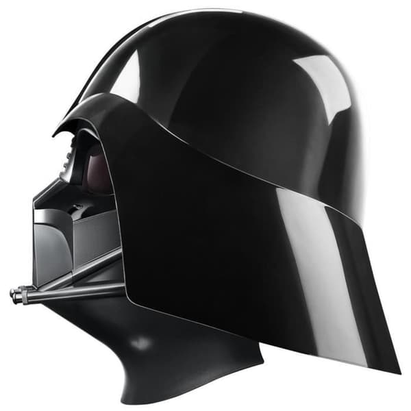 Premium elektroniskt Darth Vader-huvudskydd, ljudeffekter, cosplay-artikel, från 14 år, Star Wars The Black Series