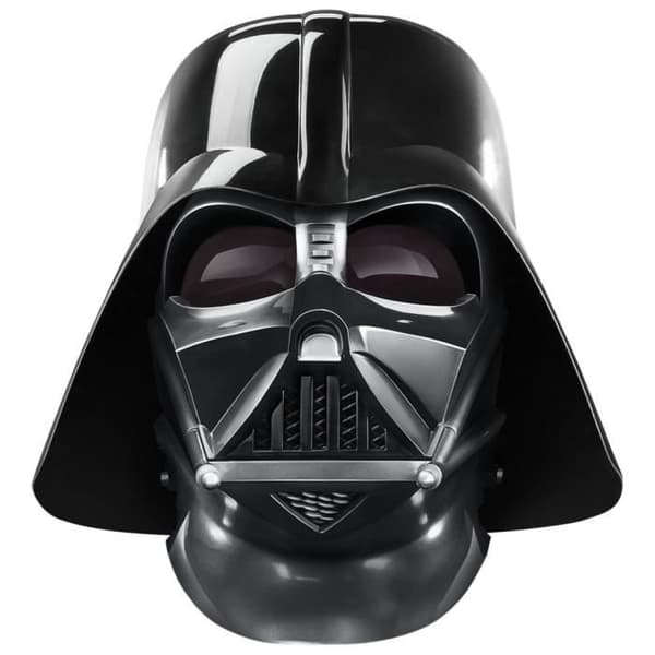 Premium elektroniskt Darth Vader-huvudskydd, ljudeffekter, cosplay-artikel, från 14 år, Star Wars The Black Series