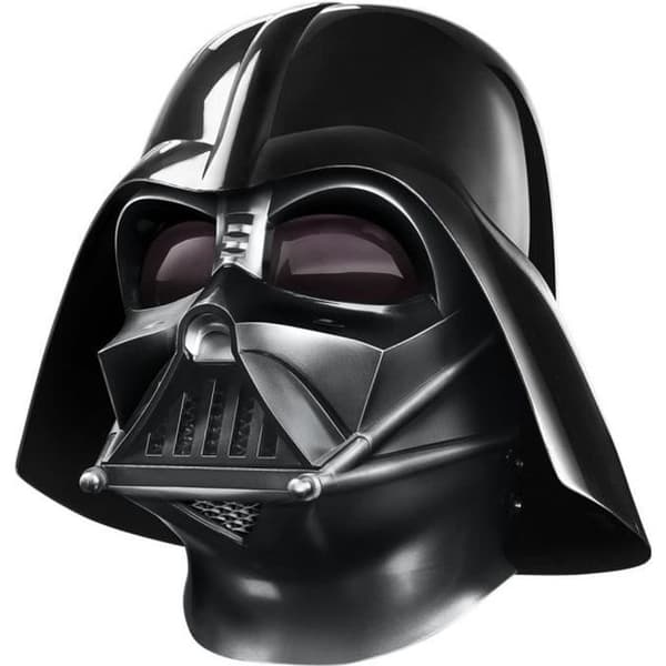 Premium elektroniskt Darth Vader-huvudskydd, ljudeffekter, cosplay-artikel, från 14 år, Star Wars The Black Series