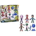Miniatyrbild 5 av 6: Dinosaur and Lizard Heroes Box, 5 statyetter, förskola superhjälte leksak, från 3 år, Spidey and his Friends