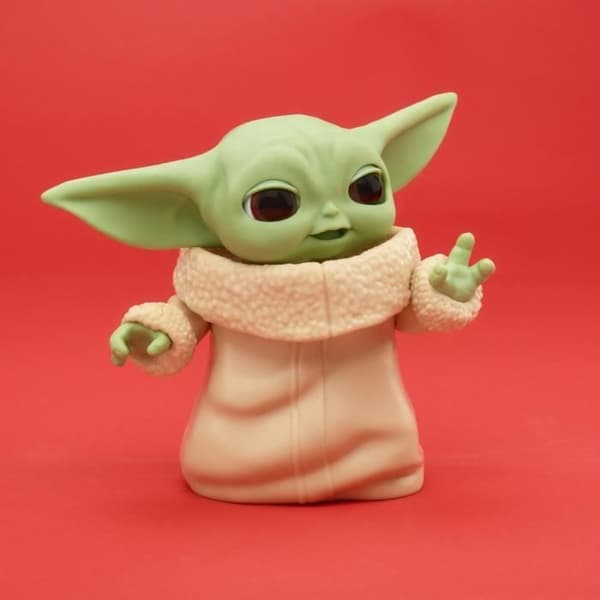 12,5 cm Mixin' Moods Grogu-figur, 20+ anpassningsbara uttryck, Star Wars-leksaker för flickor och pojkar från 4 år och uppåt
