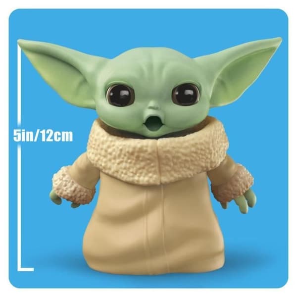 12,5 cm Mixin' Moods Grogu-figur, 20+ anpassningsbara uttryck, Star Wars-leksaker för flickor och pojkar från 4 år och uppåt