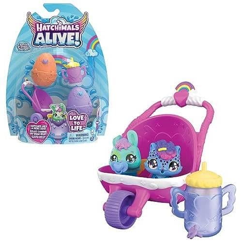 FÖRPACKNING MED 2 HATCHIMALS + BARNvagn