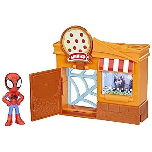 Byggset - HASBRO - F8360 - Marvel - Pizzeria - Från 4 år