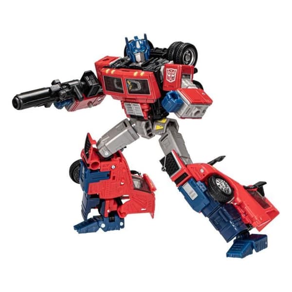 Figur - HASBRO - Volvo VNR 300 Optimus P - Trailer - Ion Blaster - Command Matrix