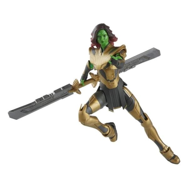 Warrior Gamora statyett - HASBRO - Marvel Legends - What If... - Premium dekoration - Artikulationspunkter