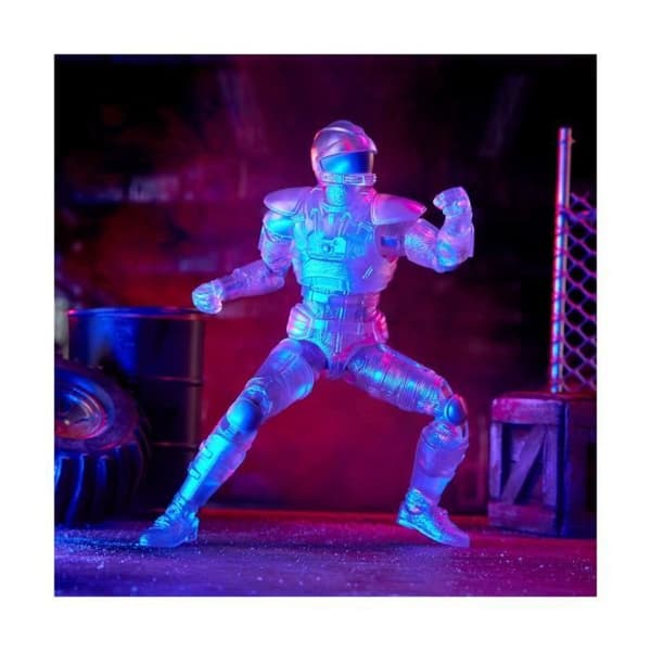 Figur - Hasbro - Power Rangers Lightning Collection - Turbo Invisible Phantom Ranger - 15 cm - Vit