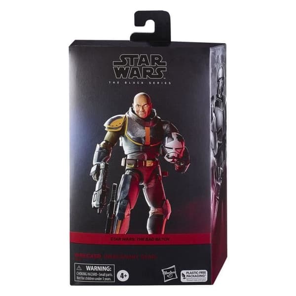 STAR WARS: THE BAD BATCH BLACK SERIES FIGURIN WRECKER (MERCENÄRUTRUSTNING