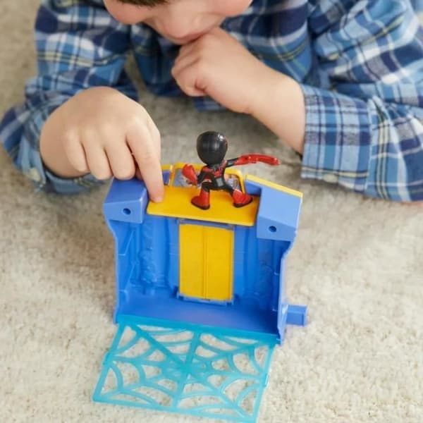 HASBRO SPIDEY OCH HANS FANTASTISKA VÄNNER LEKSET BANCAS MILES MORALES F83