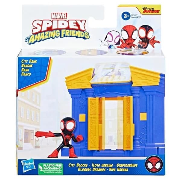 HASBRO SPIDEY OCH HANS FANTASTISKA VÄNNER LEKSET BANCAS MILES MORALES F83