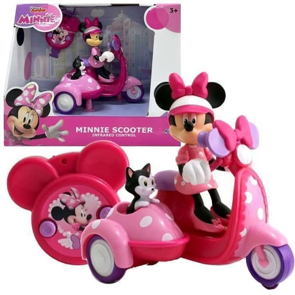 Fjärrstyrd leksak - JADA TOYS - Disney Minnie Mouse rosa skoter - Unisex - Baby - Batterier