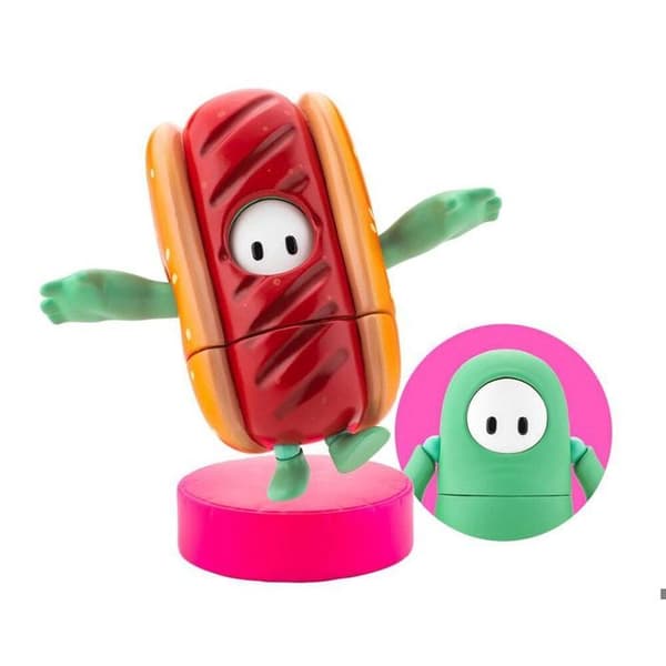 Kotobukiya - Fall Guys: Ultimate Knockout - Figur 1/20 Pack 03 Mintchoklad / Hot Dog Skin 8 cm