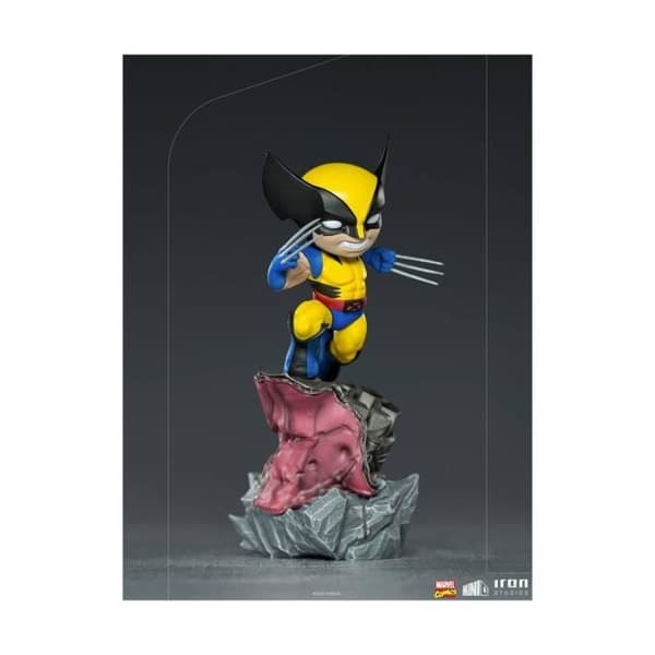 Iron Studios - Marvel Comics - Mini Co. Deluxe Wolverine (X-Men) Figur 21 cm