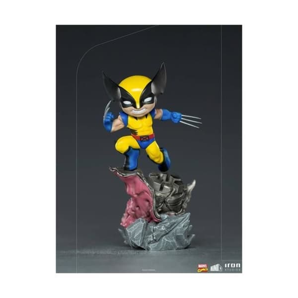 Iron Studios - Marvel Comics - Mini Co. Deluxe Wolverine (X-Men) Figur 21 cm