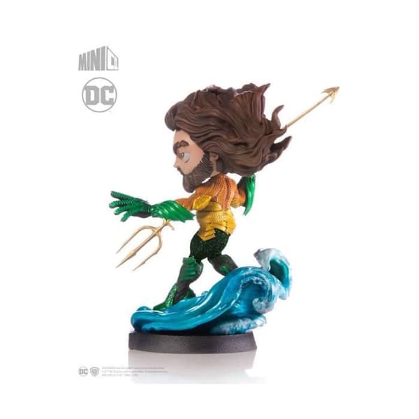 Figur - Iron Studios - Aquaman - Mini Co. Deluxe - 19 cm