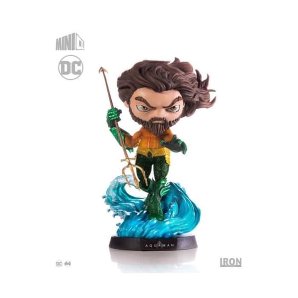 Figur - Iron Studios - Aquaman - Mini Co. Deluxe - 19 cm