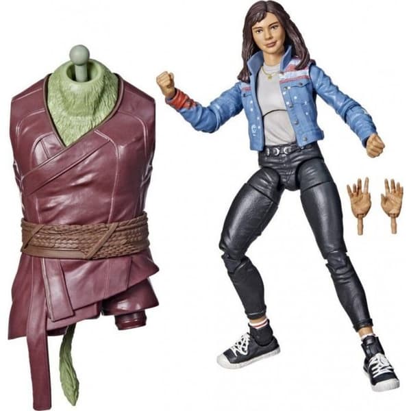 Figur av America Chavez - Marvel - Doctor Strange - 15 cm - 2 tillbehör - Bygg-en-figur