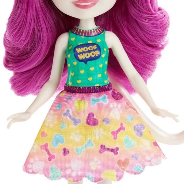 Enchantimals - Dessa Dalmatian Family - Mini-Universum - 15 cm docka och 3 djur