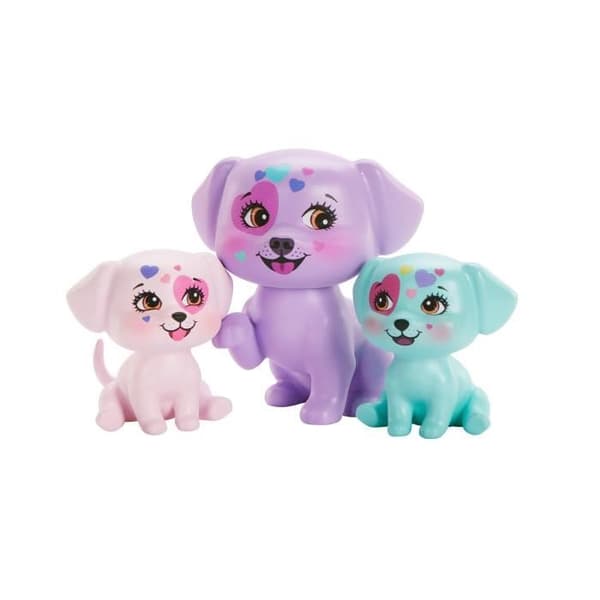 Enchantimals - Dessa Dalmatian Family - Mini-Universum - 15 cm docka och 3 djur