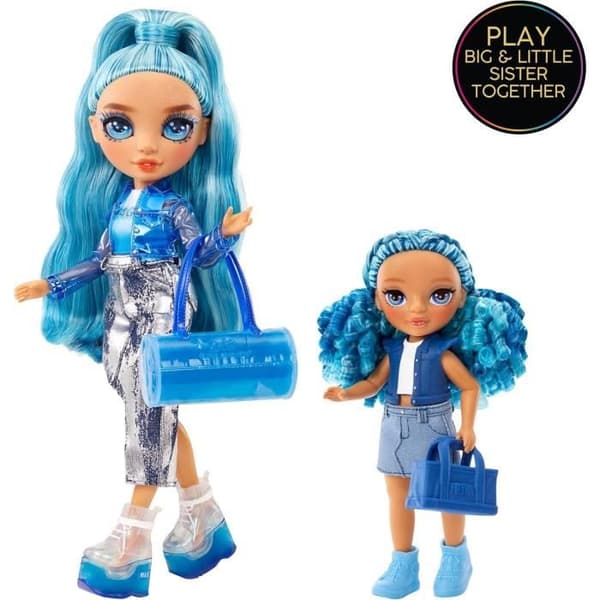 Rainbow High Littles - 15cm docka + husdjur - Blå - Från 4 år