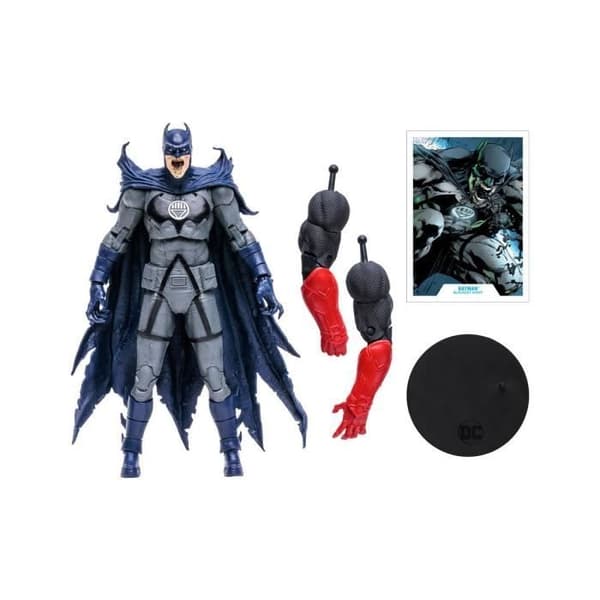 DC Multiverse Figur - MCFARLANE LEKSAK - Bygg en Batman (Svarta natten) - 18 cm - Leksak - Batman