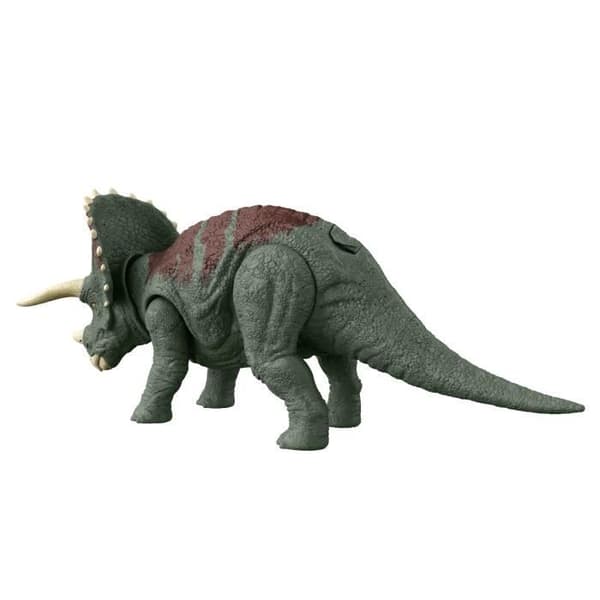 Triceratops dinosauriefigur med ljud Jurassic World - MATTEL - Från 4 år - Grön - 2 års garanti