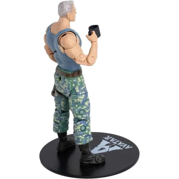 Figurine Överste Miles Quaritch 12 cm - MCFARLANE TOYS TM16303 - Disney Avatar