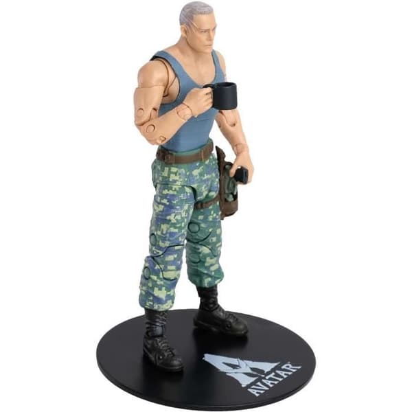 Figurine Överste Miles Quaritch 12 cm - MCFARLANE TOYS TM16303 - Disney Avatar