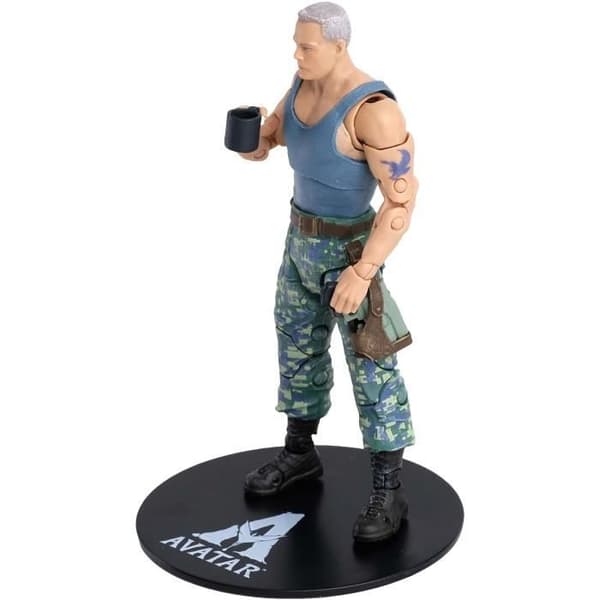 Figurine Överste Miles Quaritch 12 cm - MCFARLANE TOYS TM16303 - Disney Avatar