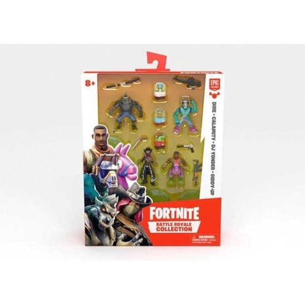 Fortnite Battle Royale Samling serie 2 paket 4 figurer 5 cm