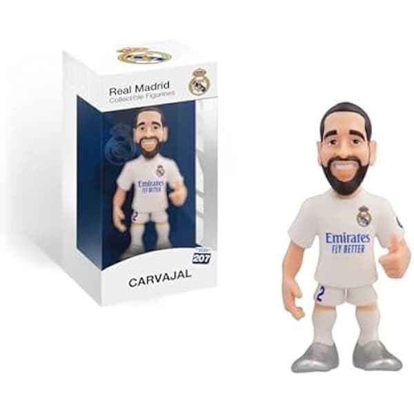 Figurin - MINIX - MN18413 - Carvajal - Real Madrid - 12 cm - PVC - Presentidé